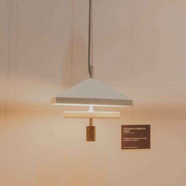 Lámpara colgante Hexa
